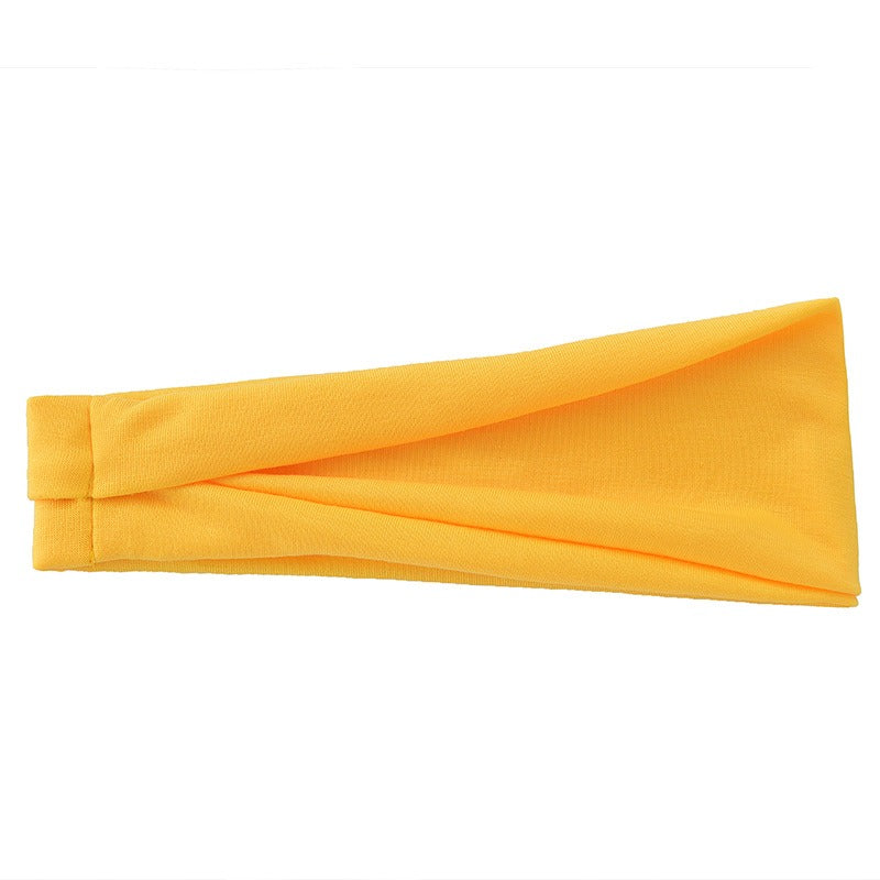 Sports headband women's yoga headband men's running headband sweat absorbing headscarf