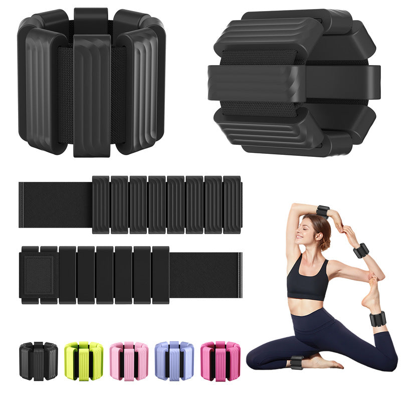 Weighted Wristbands: Silicone, for Weight Training/Yoga/Dance/Fitness (Also for Ankles)
