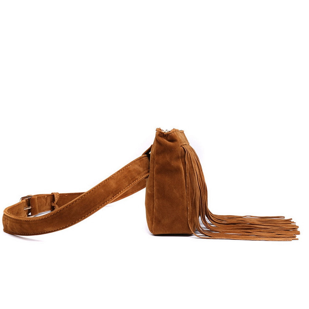 Waist Packs Fashion Simple Design Bags Classic Trendy Waist Bags Vintage Tassel Bags