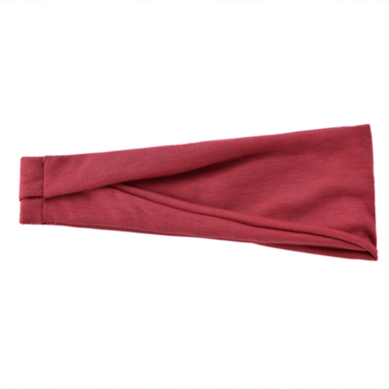 Sports headband women's yoga headband men's running headband sweat absorbing headscarf