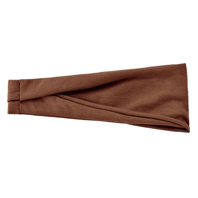 Sports headband women's yoga headband men's running headband sweat absorbing headscarf