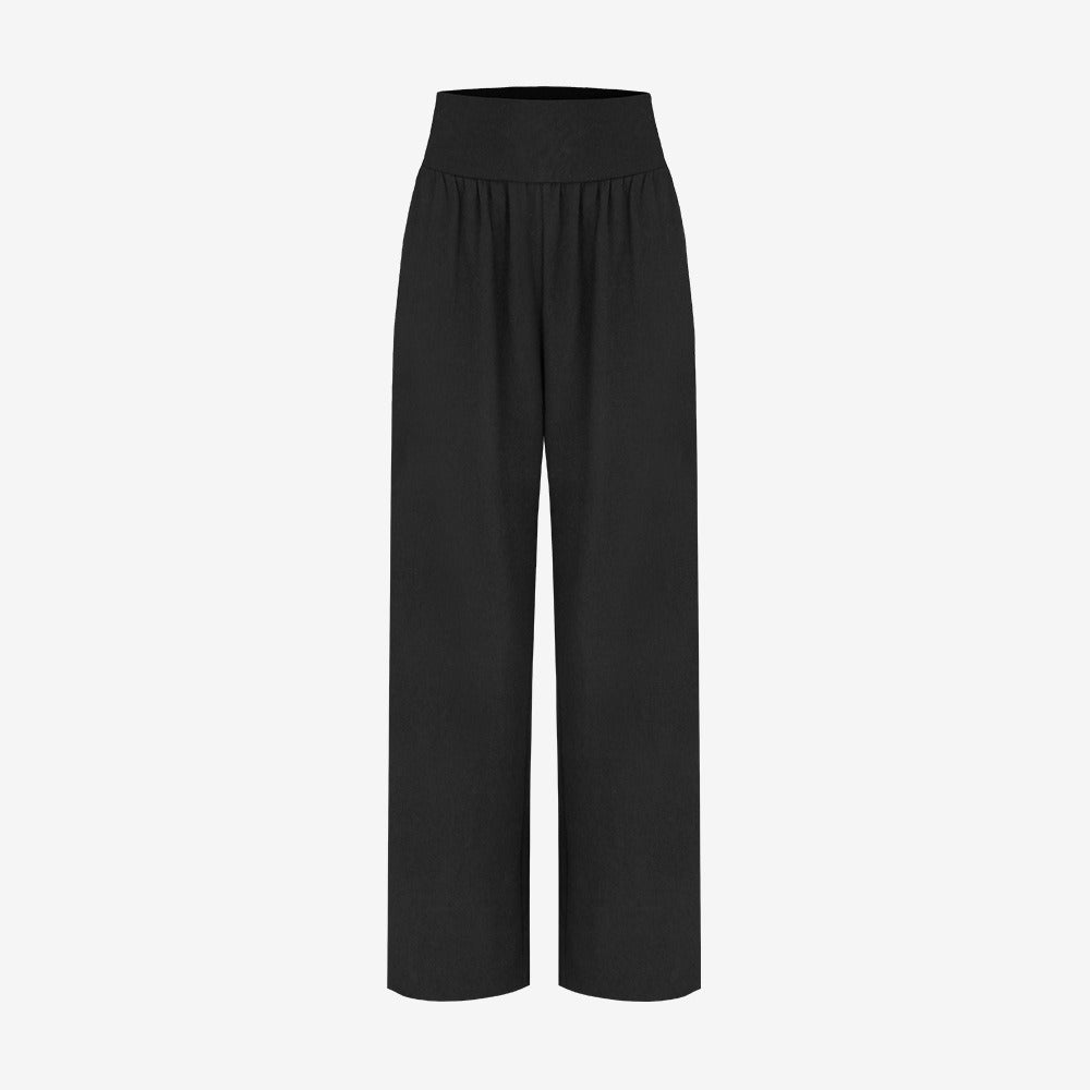 New Relaxed Fitness Yoga Pants with Split Legs for Restraining Feet and Abdomen Retraining Wide Leg Pants for Casual Dance Pants