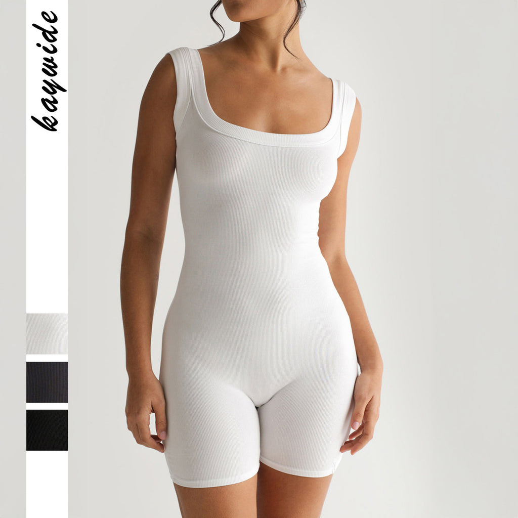 Yoga suit suspender jumpsuit